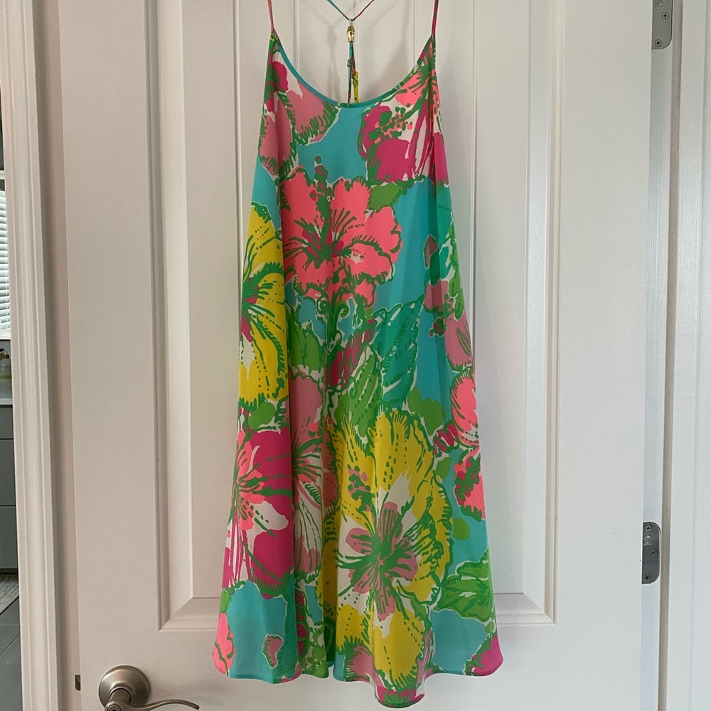 Lilly Pulitzer flowy silk dress